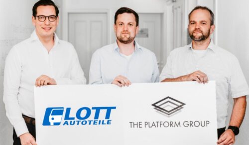 (v.l.n.r.) Dr. Dominik Benner, Alex Lott, Carsten Lott. (Foto: The Platform Group)