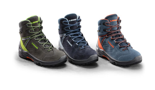 Lowa-Wanderschuh ’Arco GTX Mid Junior‘ (Foto: Lowa / Lea Novi)