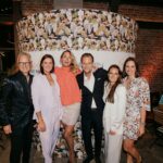 Die Marc Cain Fashion Show auf der Berlin Fashion Week. Von links nach rechts: Peter Graf (Graf), Diana Brajkovic (Marc Cain), Prinzessin Lilly zu Sayn-Wittgenstein, Dirk Büscher (Marc Cain), Barbara Moers (Appelrath), Vanessa Schlicher (Graf)(Foto: Marc Cain)