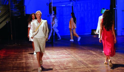 Das Marc Cain Casting mit Kandidatinnen von Germany's next Topmodel. Das Rennen machte Martina (im Bild links). (Foto: Marc Cain)