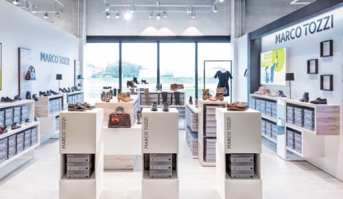 Neues Marco Tozzi Retail-Konzept im modernen Design (Foto: Wortmann Gruppe)