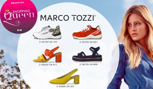 Marco Tozzi unterstützt Shopping Queen. (Foto: Marco Tozzi)