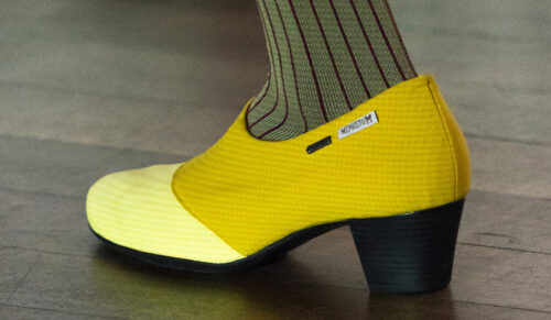 Damenschuh-Kollektion Herbst/Winter 2019/20 von Mephisto und Linder (Foto: Alessandro Viero/IMaxtree.com)