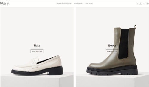 Wortmann launcht einen Onlineshop für das Sub Brand Newd.Tamaris (Foto: Wortmann)