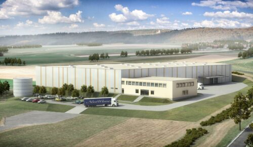 Spatenstich für das neue Logistikzentrum der New Wave Group in Geiselwind (Foto: New Wave GmbH)