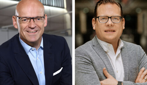 Günter Althaus, Geschäftsführer Assima hoch 2, und Goldkrone-Geschäftsführer Tobias Ockenfels (Fotos: Assima hoch 2 / Goldkrone)