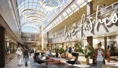 Das Olympia-Einkaufszentrum in München wird modernisiert. (Foto: ECE)