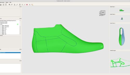 Peakture 3D schafft eine Schnittstelle vom digitalen Design zur Technik. (Foto: 3D Schuhdesign)