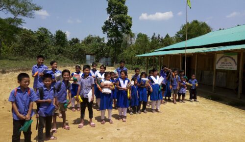 In der von Picard in Bangladesch gegründeten Schule können Kinder bis zur 7. Klasse unterrichtet werden. (Foto: Picard)
