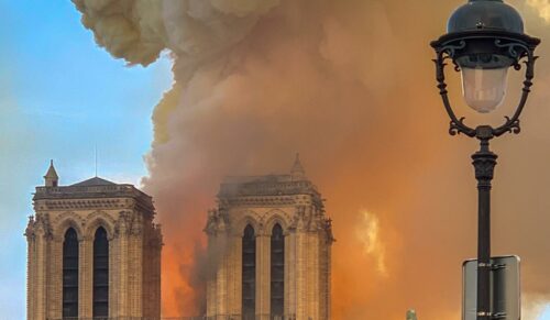 Am 15. April brach in der Kathedrale Notre-Dame ein Feuer aus. (Foto: Wikipedia)