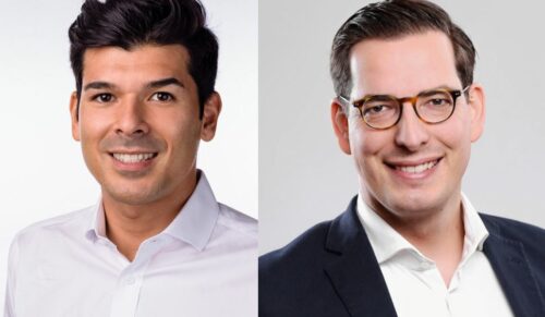 Alan Pechklai (li.) und Dr. Dominik Benner (Foto: Schuhe24)