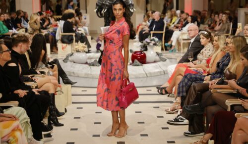 Fashionshow von Anja Gockel mit Picard-Taschen auf der Fashion Week in Berlin. (Foto: Anja Gockel)