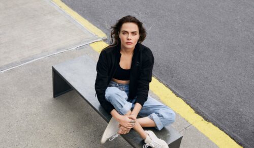 Schauspielerin, Model und Aktivistin Cara Delevingne ist eine der Gastgeberinnen des Puma Events. (Foto: Puma)