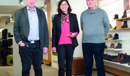 Helmut, Karola und Eberhard Raaf (Foto: Schuhwerk Raaf)
