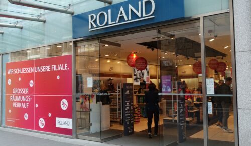 Roland-Filiale in Düsseldorf (Foto: Redaktion)
