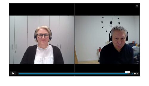 Johanna Ferner, Einkaufsleitung Schuhe & Accessoires, und Bernd Schneider, Einkäufer und Koordinator der SABU-Vertragslieferanten (Foto: SABU)
