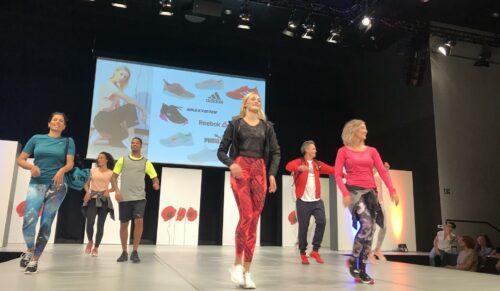 Modenschau auf der SABU-Messe: Sportswear im Fokus. (Foto: Redaktion)