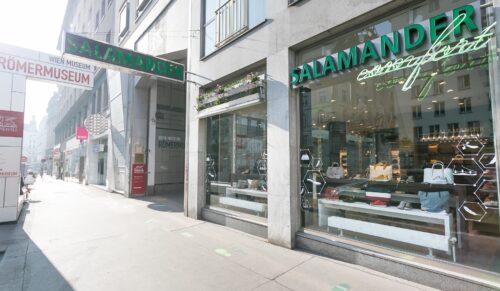 Salamander Comfort Shop am Hohen Markt in Wien (Foto: Salamander)