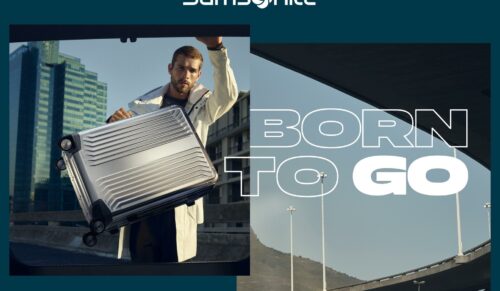 Die neue Samsonite-Kampagne steht unter dem Motto „Born to go“. (Foto: Samsonite)