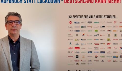 Frank Schuffelen im Video des Mittelstandsverbunds