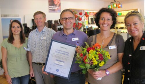 Das Team von Schuh Seidl in München (Foto: Schuhe24)