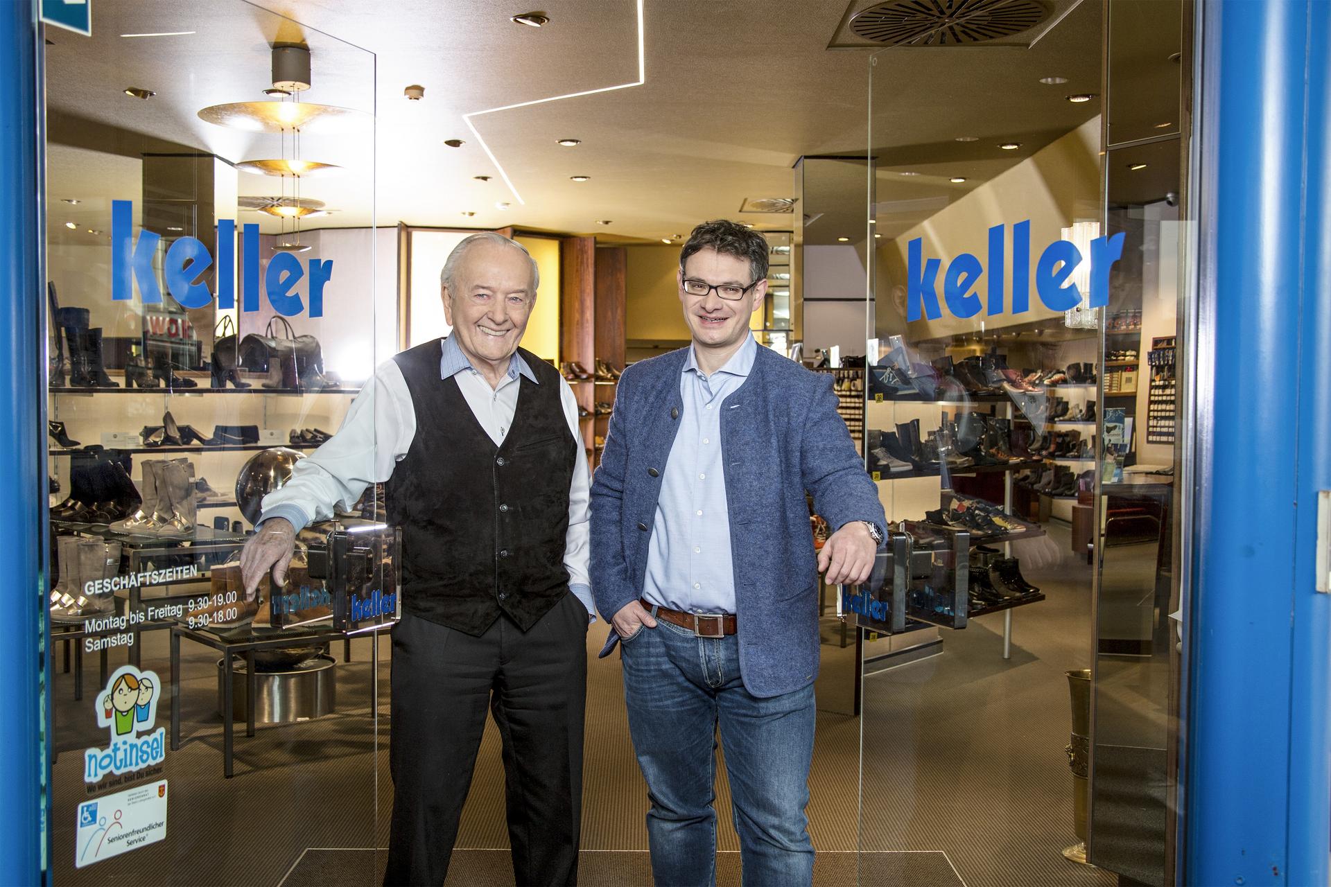 Edmund Keller und Marcus Keller-Leist (Foto: Janus)