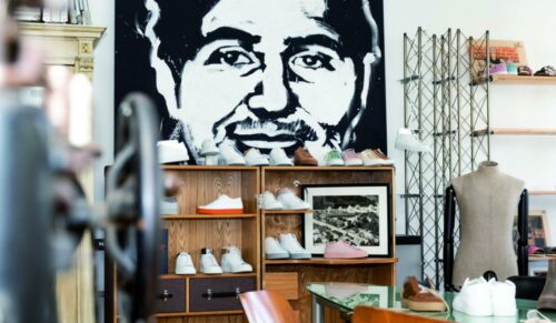 Schuhe aus nachhaltigen Materialien bestimmen die Kollektionen von Thies. (Foto: Thies)