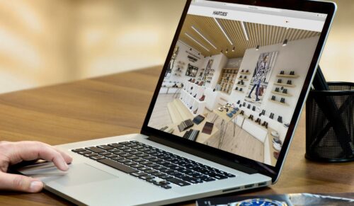 Virtueller Showroom von Hartjes. (Foto: Hartjes)