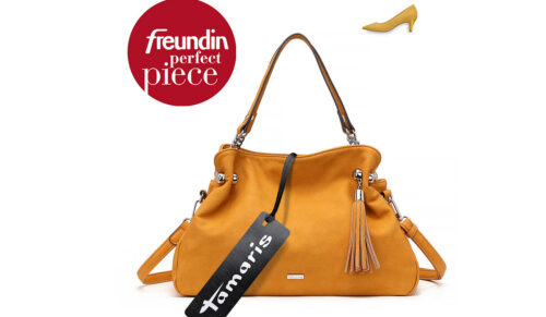 Tamaris gewinnt erstmalig mit einer Tasche den Freundin Perfect Piece-Award. (Foto: Tamaris)