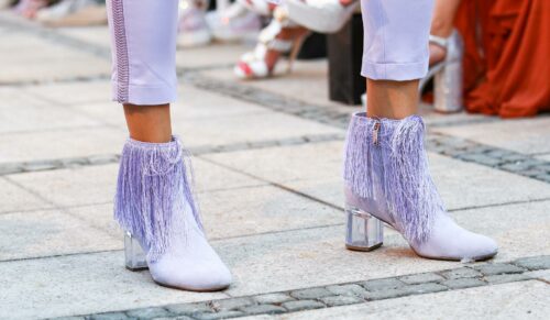 Schuh aus der neuen Tamaris x Marcel Ostertag Kollektion. (Foto: Tamaris)