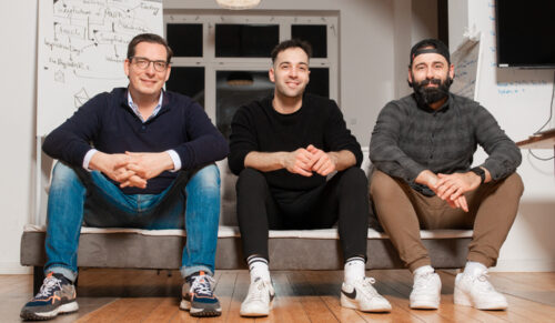 v.l.n.r.: Dr. Dominik Benner, Joel Monaco, Manuel Monaco (Foto: The Platform Group)