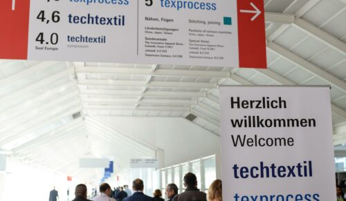 Die kommende Ausgabe der Texprocess findet vom 14. bis 17. Mai in Frankfurt am Main statt. (Foto: Messe Frankfurt)