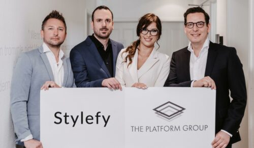 v.l.n.r. Bartosch Rolbiecki, Christopher Laut, Ewelina Zych, Dr. Dominik Benner. Quelle: The Platform Group