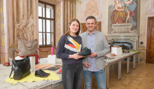 Aurelia Hammerschmidt und Walter Breuer (Foto: Think!)