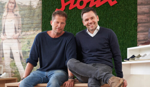 Til Schweiger und Sioux-Geschäftsführer Lewin Berner (Foto: Sioux)