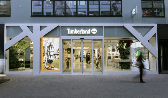 Der neue Timberland-Store in West End. (Foto: Timberland)