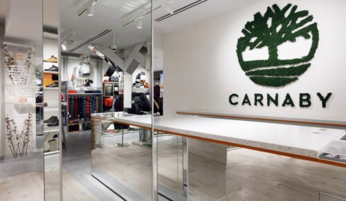Der neue Timberland-Store in West End. (Foto: Timberland)