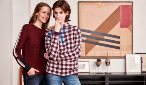 Modells zeigen Fashion aus der Herbst/Winter Kollektion 2017 (Foto: Toni)