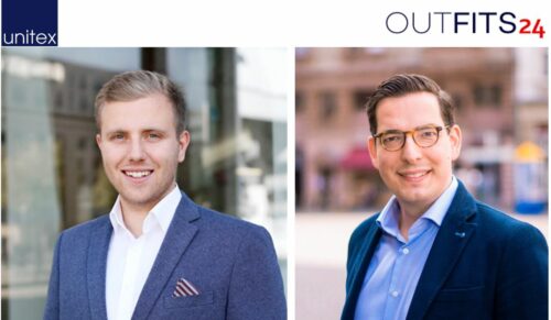 v.l.n.r.: Xaver Albrecht, Dr. Dominik Benner (Foto: Unitex)