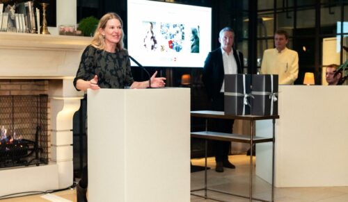 Vaude-Geschäftsführerin Antje von Dewitz bei der Verleihung der Vanity Fair Changing Your Mind Awards. (Foto: @clementlauchardphotography)