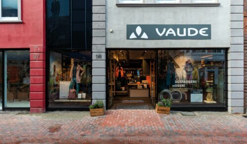 Expansion an die Küste: der neue Franchise-Store von Vaude in Norden. (Foto: Vaude)