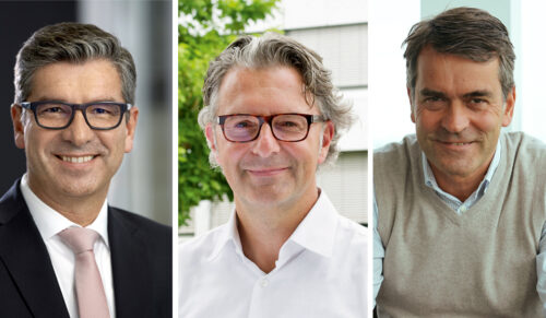Frank Schuffelen (ANWR), Stephan Krug (SABU) und Thomas Schulte-Huermann (GMS) (Fotos: Verbundgruppen)