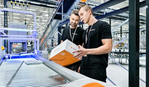 Logistikzentrum von Zalando in Polen. (Foto: Zalando)