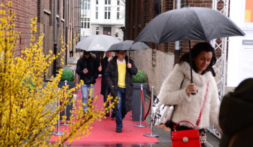 Start mit Sturm und Regen : die Gallery Shoes im März 2019 in Düsseldorf. (Foto: Redaktion)
