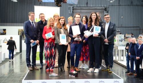 Verleihung des HDS/L Junior Award 2019 auf der Gallery Shoes in Düsseldorf. (Foto: Redaktion)