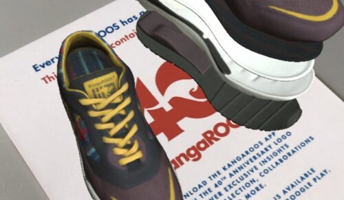 Die App zeigt den Schuh in seinen Einzelteilen. (Foto: Kangaroos)