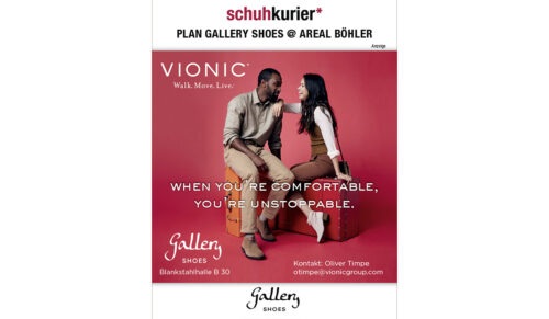schuhkurier Hallen zur vierten Ausgabe der Gallery Shoes (Foto: Redaktion)