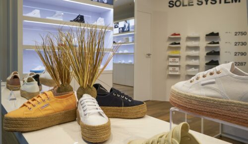 Superga hat seinen ersten Monobrand-Store in Berlin eröffnet. (Foto: Superga)