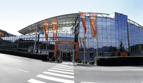 Brandboxx Salzburg, Aussenansicht, Fassade, Gebäude 20110707, Foto: (c) Wildbild