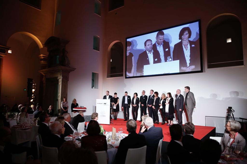 schuhkurier & step Award 2013 im K21 in Düsseldorf.
